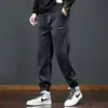 Moda Otoño e Invierno para Hombre, Pantalones Largos Casuales de Pana de Color Sólido Versátiles, Pantalones Jogger Cómodos Simples para Hombres Jóvenes