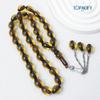 Fábrica de Cuentas de Oración Estilo Nuevo Cuentas de Oración Transfronterizas Pulsera de Cuentas de Oración Saudíes 33 Cuentas 12*14mm Cuentas de Oración Subha