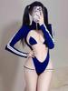 Huan también dulce traje de baño japonés de agua muerta sexy ropa interior uniforme tentación pasión libre entrepierna caliente manga larga incluso