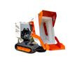 Fornecimento de fábrica pequeno esteira hidráulico caminhão basculante HT500 multi-função escavadeira transportador de pomar