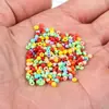Cuentas de Vidrio Pintado de Colores para Millet 3 mm, 450 g, Transfronterizo, Accesorios para Pulseras, Collares, Pendientes DIY, Venta al por Mayor