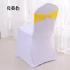 Alça para Encosto de Cadeira de Hotel, Capa Elástica para Cadeira, Laço Sem Nó, Fivela de Strass, Tira para Amarrar, Suprimentos para Decoração de Casamento