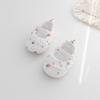 23 Zapatos de Primavera y Verano para Niños Pequeños Zapatos Dispensadores para Bebé Antideslizantes para Piso Zapatos de Suela Suave para Bebé Zapatos con Velcro con Volantes para Niña