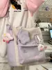 Bolso de Mano con Cremallera de Nailon para Campus Nuevo para Clases de Tutoría, Alto Valor Estético, Gran Capacidad, Bolso Cruzado de Hombro Portátil para Estudiantes