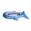 Esterilla Flotante Inflable de Malla Transpirable con Forma de Tiburón Personalizada OEM para Piscinas Exteriores y Ocio en la Playa, Fabricante Transfronterizo
