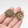 30X29Mm 3.6g Acessórios de Joias Multicor Material Conectores de Brincos Atacado