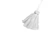 Mop de Algodão com Cabo de Madeira Mop Doméstico Absorvente de Água Cabeça Redonda Mop de Fio Branco Fábrica de Propriedades Mop de Algodão Antigo Venda por Atacado