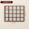 Estante de madera maciza Duobao Pavilion para tazas de té, tetera, juego de té, estante de exhibición para colgar en la pared, estante de té vintage chino, 50 relojes