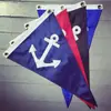 Banderas triangulares hechas a medida, banderas de envío, abastecimiento transfronterizo, pancartas triangulares, banderas rojas, para decorar centros comerciales, tiendas y supermercados, y para usar como pancartas colgantes
