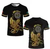 TEUM bestseller transfronterizo en Amazon: Camiseta de manga corta para hombre con cuello redondo, estilo versátil, Día de la Constitución Mexicana