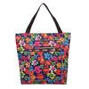 Bolsa Tote Plegable de Dibujos Animados de Flores Transfronteriza Forrada Bolsa de Compras Bolsa de Almacenamiento Portátil Bolsa Plegable Bolsa de Compras para Verduras