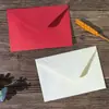 Envelope Spot Colorido em Branco Conjunto de Cartões Postais High-End Bolsa para Documentos Fabricante Convite Comercial Atacado Papel Timbrado
