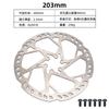 ZTTO Disco 2.3MM Espesor Cola Blanda Caída Rápida Montaña Disco de Freno Super Duro E-bike Moped Disco