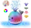Juguete de Baño Bebé Ballena Bebé Juego de Baño Rana de Agua Rociador Ducha Natación Niños Jugar con Agua Cocodrilo Baño