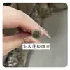Pelo de Zorro Ártico Sándalo Verde Pincel para Difuminar Sombra de Ojos Súper Suave Detalles Profundizar Sombra de Ojos Especial Pelo Animal de Cangzhou