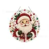 Pintura Diamante Pérola Acrílica da Amazon Decoração de Natal Papai Noel Boneco de Neve DIY Presente Feito à Mão