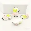 Dibujo Animado Lindo Panda Bambú Animal Pegamento de Crema Accesorios DIY de Resina Funda para Teléfono Móvil Cuerda para la Cabeza Material para Joyería de Taza de Agua