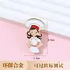 Diseño Creativo, Varios Broches de Personajes de Dibujos Animados, Aleación Ecológica, Accesorios de Temperamento Lindos y Exquisitos, Pines, Insignias Grandes