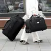 Bolsa de Viaje con Ruedas de Capacidad Aumentada Transfronteriza Bolsa de Equipaje de Tela Oxford Bolsa de Carrito Plegable Bolsa de Movimiento de Tres Ruedas de Altura