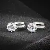 Aliexpress Amazon Estilo Coreano Versátil Estilo Simple Pendientes de Circonita Pendientes para Mujer E5510