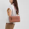 2026 Nova Moda Primavera Cedo Simples Impermeável Nylon Bolsa Feminina Bolsa de Ombro Versátil Leve Bolsa Transversal com Múltiplos Compartimentos