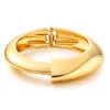 Pulseras Populares Transfronterizas Europeas y Americanas Ins Normcore Pulseras con Patrón de Onda Asimétrico Pulseras Metálicas Brillantes Joyería para Mujer