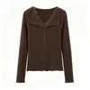 Nuevo Top de Encaje con Volantes y Cuello en V para Mujer Otoño 2026 90126300105