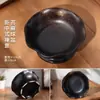 Vaso de flor de bola de musgo estilo japonês minimalista, ornamento cerâmico para mesa de casa para arroz hidropônico, bambu e samambaias, micro-bonsai de mesa especializado