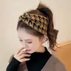 Faixa de Cabelo de Tricô Aquecedora de Cabelo Proteção para a Testa Faixa Esportiva para a Cabeça Outono e Inverno Uso Diário Moda Feminina Acessório de Cabeça Faixa