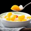 Alimentos enlatados de fruta variada fresca 510g/botella, snacks de fruta mixta listos para comer para disfrute instantáneo