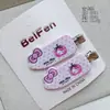 Pinza para el Cabello de Hello Kitty de Sanrio para Niñas, Pasador Dulce y Lindo para Niñas Jóvenes, Accesorio para el Cabello para Flequillo