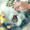 Producto Nuevo Transfronterizo Acrílico Plano Papá Noel Botella de los Deseos Adornos Colgantes para Árbol de Navidad Decoraciones Navideñas