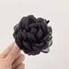 Cabeça de bola artefato alta e baixa cavalinha malha doce vertical clipe flor botão bola cabeça retro simples atmosférico hairpin grab clip