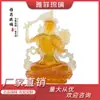 Buda Estatua de Buda Vidriada Bodhisattva Manjushri Buda Estatua Buda Decoración Método Antiguo Descerado Horneado Vidriado Bodhisattva Manjushri