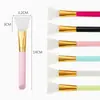Pincel de Silicone para Máscara Facial Transfronteiriço Cabeça Macia Pincel de Silicone Bastão Ajustador Ferramenta para Máscara de Argila Caseira Pincel Atacado