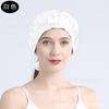 En stock y entrega rápida 100% seda de morera gorro de dormir gorro para el cuidado del cabello gorro para el hogar para el hollín gorro de ducha con cordones Amazon