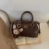 Bolsa Feminina de Alta Aparência Estilo Pillow Bag Inverno 2025 Nova Tendência Elegante para o Dia a Dia Bolsa de Ombro Transversal Bolsa de Mão Bolsa Boston