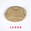 Cubiertas de Silicona para el Antepié, Plantillas de Medio Almohadilla, Almohadillas de Media Talla, Almohadillas Descompresoras para el Antepié con Cubierta de Tela, Absorbentes de Impacto y Reductoras de Presión, para Zapatos de Tacón Alto de Hombre y Mujer, con Separación de Dedos