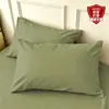 Fronhas Masculinas Classe A Anti-Saliva e Anti-Óleo, Conjunto de Dois, 48x74cm, Conjunto Completo para Travesseiro Único com Capa Interna