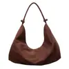 Bolsa de Lona Estilo Coreano para Viajes Diarios para Mujer 2025 Otoño Nuevo Gran Capacidad de Moda Estilo Perezoso Bolso de un Solo Hombro
