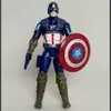 Figura de Iron Man Capitán América Spider-Man Thanos Hulk Venom Figura de Anime Adorno Juguete Venta al por Mayor