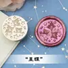 Novo produto: Cabeça de Carimbo de Cera Série Brilho Galáctico - Garrafa de Desejos Estrela Sonho de Uma Noite de Verão, Cabeça de Cobre Sólido, Venda por Atacado do Fabricante
