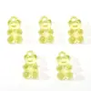 Pulseira de Contas com Pingente de Urso Acrílico 11x21mm Pulseira DIY Feita à Mão Acessórios para Joias Kit de Materiais