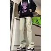 Pantalones vaqueros para hombre al por mayor transfronterizos, estilo fino primavera/verano, pantalones con vibra americana, elásticos, corte ajustado, pierna recta, ligeramente acampanados