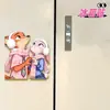 Imán Giratorio Magnético para Refrigerador de Zootopia con Alto Valor Estético, Mismo Estilo que Xiaohongshu, Decoración Acrílica para Refrigerador para Amigos