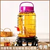 Frasco de vidrio para hacer licor infusionado, frasco de vino de vidrio grueso de gran capacidad sellado para uso doméstico con tapa, frasco para pepinillos, frasco para kimchi