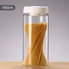 Frasco de Almacenamiento Sellado de Vidrio de Borosilicato de Alta Calidad Transfronterizo Tarro para Granos y Dulces de Cocina Frasco de Almacenamiento al Vacío Tipo Prensa