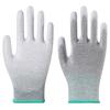 Guantes Lugong de Fibra de Carbono con Palma Recubierta de PU Antiestáticos, Antideslizantes, Libres de Polvo, para Fábricas Electrónicas y Protección Laboral en Obra