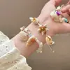 Pulseira de Contas Estrela do Mar e Concha para Mulheres Verão Novo Estilo Resort à Beira-Mar Design Único de Nicho Pulseira Versátil