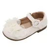 Zapatos de princesa de cuero con suela blanda para niñas, zapatos versátiles para primavera y otoño, zapatos planos nuevos para niños, zapatos de niña, zapatos escolares para niñas